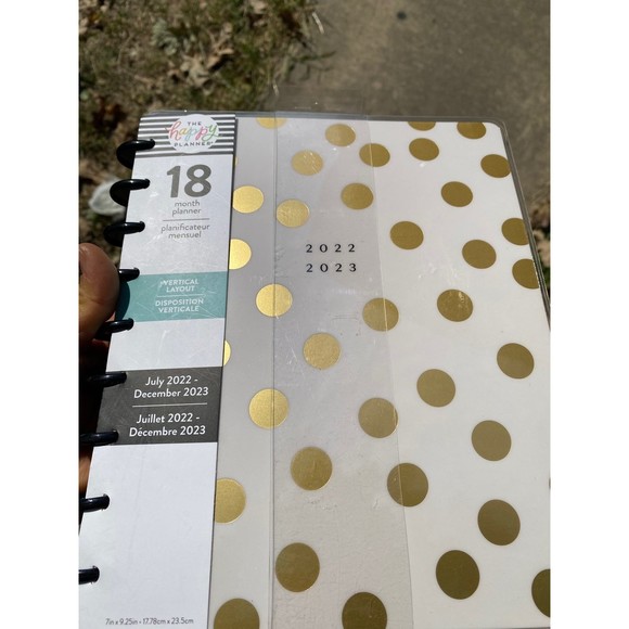 The happy planner- brand new. Polka dots design 2023 - Picture 2 of 3
